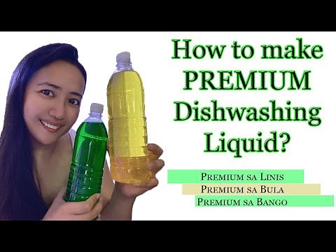 DIY Dishwashing Liquid Tutorial