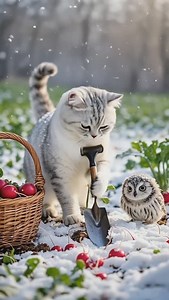 9.9K views · 123 reactions | Loving Cat Meets a Baby Owl #catlover #cutecat #owl #babyowl #owllover | Oohlala Imagine | Facebook