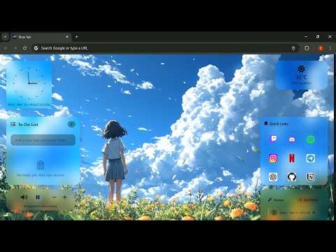 Upgrade Your Chrome New Tab 🚀 | Halo New Tab Dashboard v1.0.4