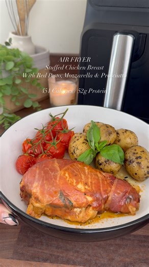 2K views · 78 reactions | Recipe in caption ⬇️ Air Fryer Stuffed...