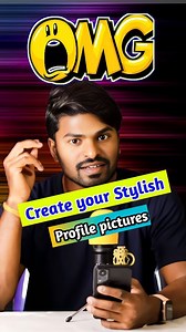 2.7K views · 42 reactions | Amezing 邏 Trick  to Create your Stylish Profile pictures....For your Instagram & Facebook.... #android #tipsandtricks #trending #tech #technology #telugu #calls #hack #hacking #instagood #instalike #instareels #trending #explore #viral #virelreels #instareelsindia❤️ #telugureels | Mani Manu | Facebook