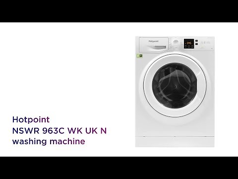 Hotpoint Core NSWR 963C WK UK N 9 kg Washing Machine - White | Product Overview | Currys PC World
