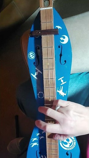 Paint It Black on mountain dulcimer (chromatic fretboard) #dulcimer #rollingstones #60srock #music