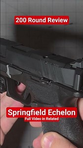 Springfield Echelon Malfunction Explained in Full Review | Early Range Test