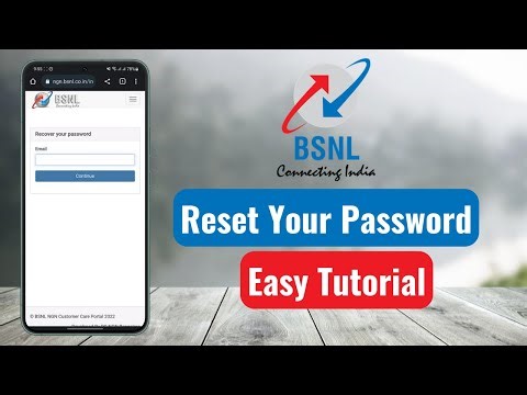 BSNL - How to Reset Password?