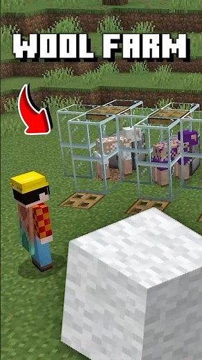 EASY SHEEP WOOL FARM in Minecraft 1.21.10+ Tutorial