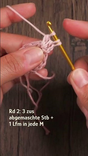 Retro Granny Square häkeln im Schnelldurchlauf #häkeln