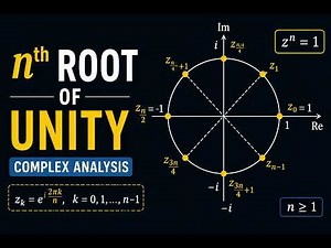 Complex Analysis: nth root of unity | Properties of roots of unity