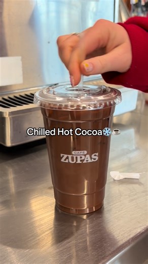 Café Zupas on Instagram: "All we want 24/7🍫❄️🎄"