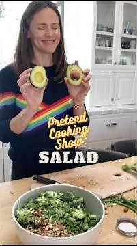 Pretend Cooking Show: Salad