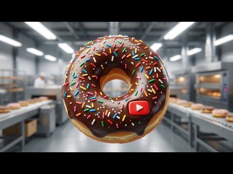 Donut Making Process #DonutMaking#DonutFactory#FoodFactory#HowItsMade#DonutProduction