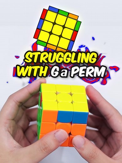 Ga Perm PLL Fingertrick Tutorial for Speedcubing