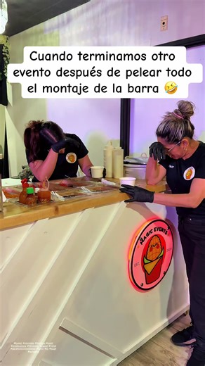 Humorous Moments After Event Setup