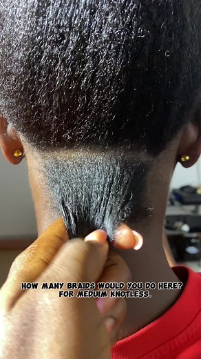 Unique Braided Hairstyle Tutorial | How Many Braids for a Cute Nape?