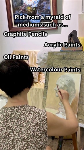 Best Professional Portrait Drawing & Painting Art Course for Adults & Teens
