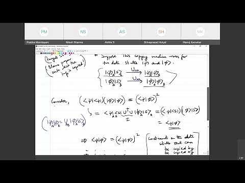 Quantum Computation and Quantum Information: Lecture 20 (Partial trace and reduced density operator)