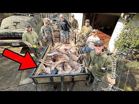 Bow Hunting OVERPOPULATED Deer in ATL to feed local families!! (SeekOne,Chris Bee) *30+ deer