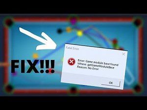 Cheto Hack "Error: Game Module base found" - Fatal Error Fix