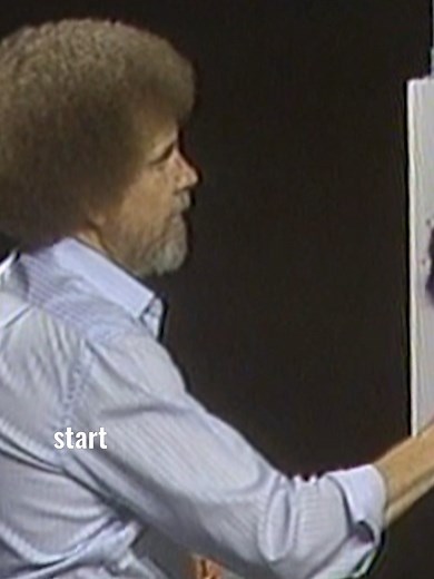Create a Grassy Desert Plain with Bob Ross