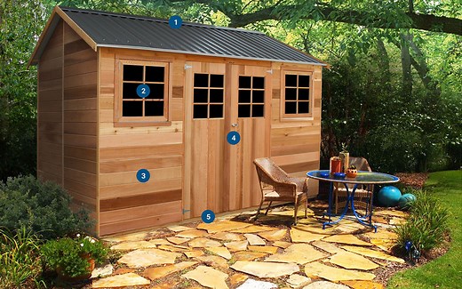 Classic Cedar Sheds | STILLA