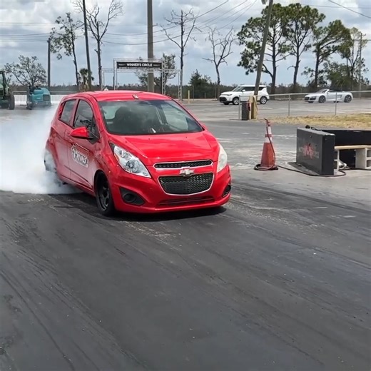 453K views · 9.4K reactions | Chevy Spark 1/4 Mile World Record! | Cleetus McFarland | Facebook