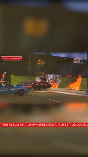 WEAZEL NEWS: Liberty City in Chaos! 🚔🏙️ #Shorts