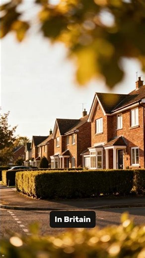 Why UK Homes Have No Front Gates 👀 #shorts