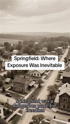 Springfield’s crossroads made freedom seekers visible and vulnerable. Survival required precision, not luck. #UndergroundRailroad #History #BlackHistoryMonth #AmericanHistory #american