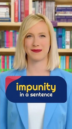 IMPUNITY meaning | What does "IMPUNITY" mean? Definition in Merlin Dictionary #shorts