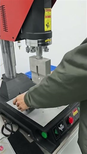 Neoprene ultrasonic welding machine #machine #thermalcutting #windingmachine