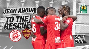 HIGHLIGHTS 📹 Jean Ahoua’s decisive strike secures Simba SC’s win in the #TotalEnergiesCAFCC semi-final 1st leg against Stellenbosch FC. 👏 Football Together | TotalEnergies CAF Champions League & Confederation Cup