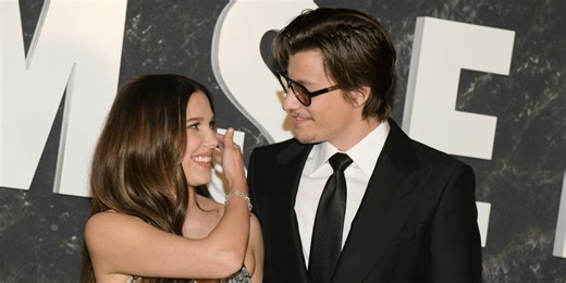 Millie Bobby Brown Shares Pics of Her Lace Corset Wedding Dress