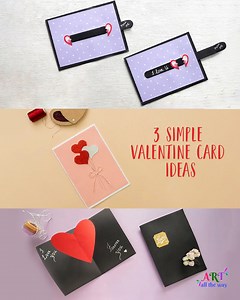 3 Simple Valentine Card Ideas | Gift card | Diy handmade Card ideas | Valentine's Day Crafts Here is 3 simple yet elegant valentine card ideas that you can make for your special someone on valentine's day :) Follow us for more crafts!! #valentinecard #cardideas #handmadecards #valentinecrafts ▬ Contents of this video ▬▬▬▬▬▬▬▬▬▬ 0:00 - DIY valentine cards 0:54 - Valentines card pop up card 3:23 - Pull me out valentine card Our Social Media: Watch more: http://www.21frames.in/artalltheway Follow u