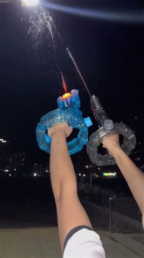 This electric water gun is actually insane #trending #watergun #toyreview