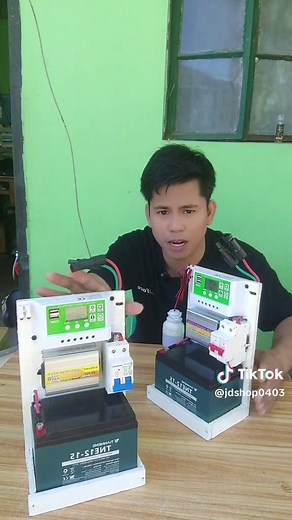 Full Package Solar Setup 12V Battery 50W Panel Plug & Play