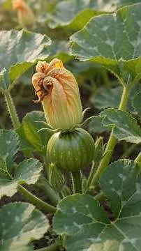 Pumpkin Growing Seed to Giant Pumpkin Timelapse! #Pumpkin #plantgrowth #Gardening #seedtoharvest