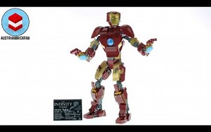 乐高 漫威超级英雄 76206 钢铁侠 MK43