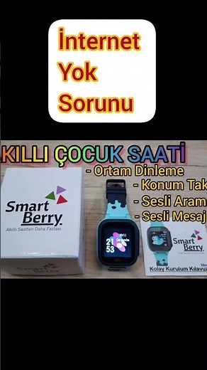 Internet Yok Sorunu Akıllı Çocuk Saati