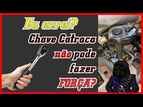 Did I make a mistake? A ratchet wrench can't be used with force?