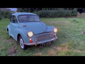 Morris Minor engine removal, rebuild and refitting
