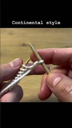 English vs. Continental #Knitting: What's the Difference? 🧶