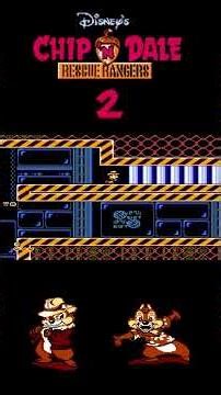 Chip n Dale NES Funny Moment 😂🔥 | Rescue Rangers 2 #shorts