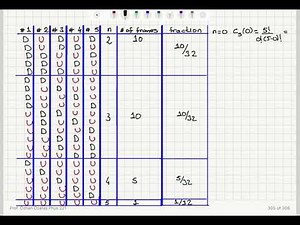 1.1 Fluctuations in a spin system