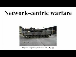 Network-centric warfare