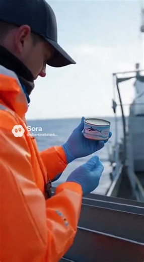 Floating Tuna Factory Ship From Ocean Catch to Packaged Cans