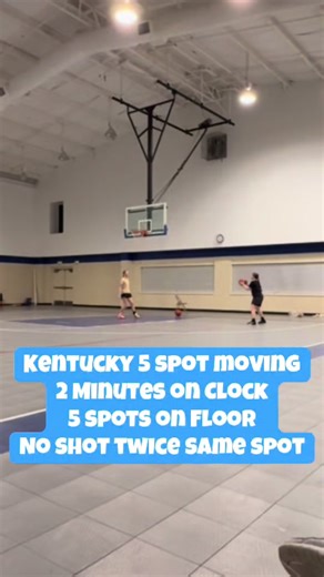 Effective Kentucky 5 Spot Basketball Drill