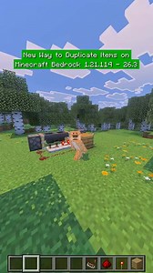 Minecraft Bedrock: Easy Item Duplication Glitch