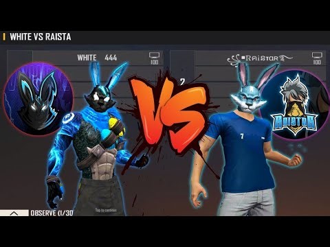 🔥 Raistar Vs White444 ⚡ Custom OP Headshot Battle | Free Fire 1v1 💥 #freefire #Raistar #White444