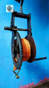 🔩 DIY Pulley System So Strong, It’ll Blow Your Mind! #reels #instagramreels #pulley #system #diytools #metalworking #welding #satisfying #fabrication #lifehacks | Creative Lab