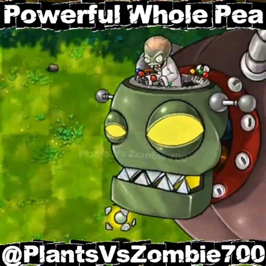 Powerful Whole Pea Destroys Gargantuar & Dr ZomBoss #pvz #pvz2 #youtubeshorts #shorts